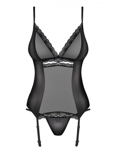 Zestaw 868-Cor-1 Gorset I Stringi L/Xl - Komplety bielizny erotycznej - 3