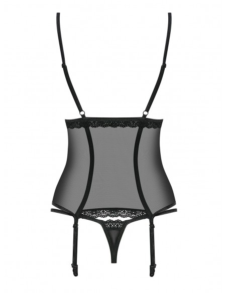 Zestaw 868-Cor-1 Gorset I Stringi L/Xl - Komplety bielizny erotycznej - 4