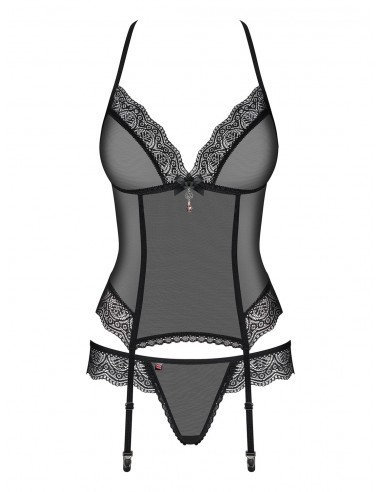 Zestaw 864-Cor-1 Gorset I Stringi L/Xl - Komplety bielizny erotycznej - 3