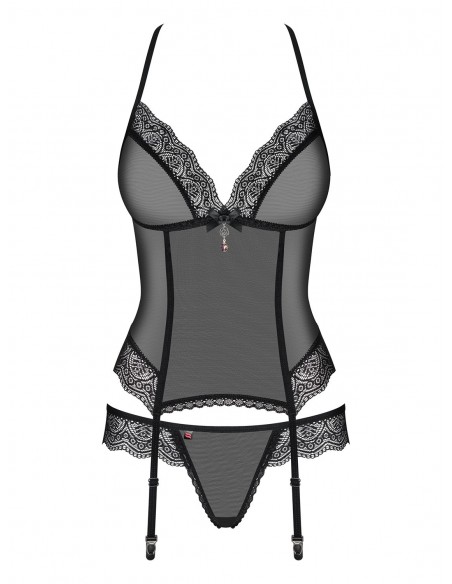 Zestaw 864-Cor-1 Gorset I Stringi L/Xl - Komplety bielizny erotycznej - 3