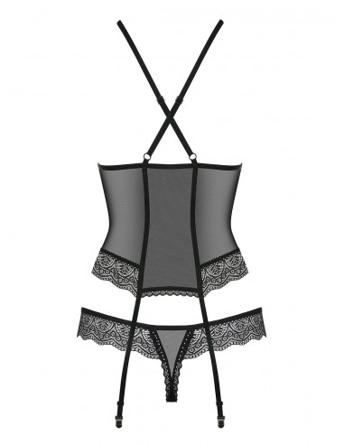 Zestaw 864-Cor-1 Gorset I Stringi L/Xl - Komplety bielizny erotycznej - 4