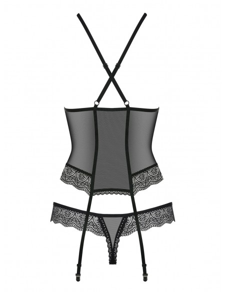 Zestaw 864-Cor-1 Gorset I Stringi L/Xl - Komplety bielizny erotycznej - 4