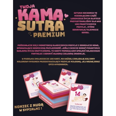 Karty Kamasutry Premium dla Par na Prezent - 1 2