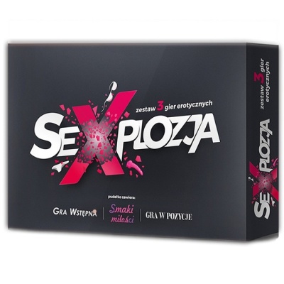 Zestaw 3 gier erotycznych Sexplozja dla par - 1
