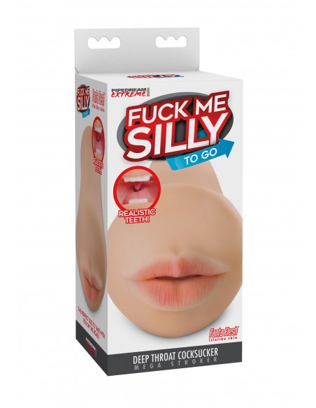 Masturbator Deep Throat Cock Sucker Fleshlight - Masturbatory i Sztuczne pochwy - 2