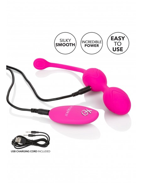 Wibrujące kulki gejszy Remote Dual Motor Kegel System - Kulki Gejszy i Jajeczka Wibrujące - 6