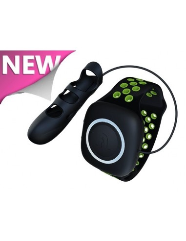 Nakładka wibracyjna na palec AD-Touch green-black - Nakładki na palce - 1