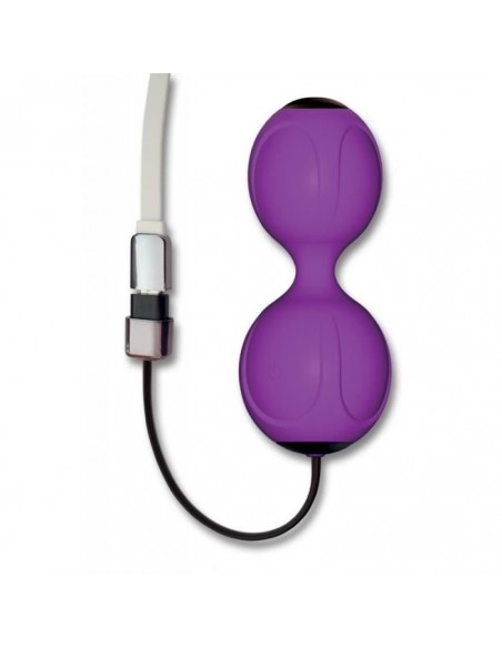 Wibrujące kulki gejszy Kegel Vibe (Purple) - Kulki Gejszy i Jajeczka Wibrujące - 3