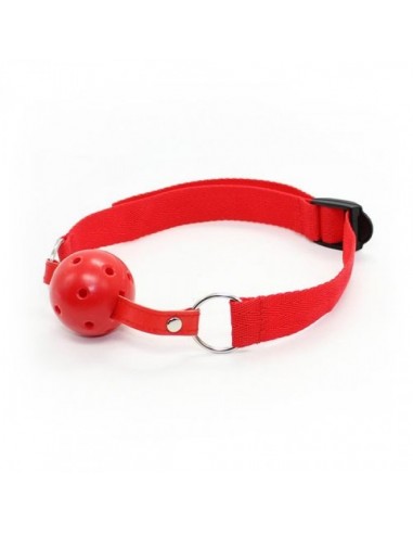 Knebel Easy Breathable Ball Gag (Rosso) - Kneble do ust - 4