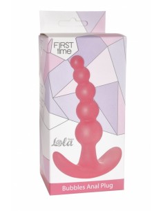 Buttplug Bubbles Anal Plug Pink - Korki analne pozostałe - 1