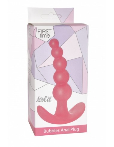 Buttplug Bubbles Anal Plug Pink - Korki analne pozostałe - 1