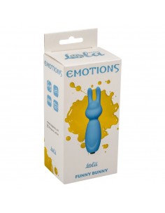 Stymulator łechtaczki Emotions Funny Bunny Blue - Stymulatory łechtaczki - 1 2