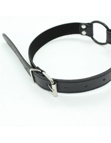 Knebel Easy Belt Ring Gag (Nero) - Kneble do ust - 3