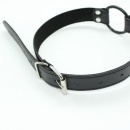 Knebel pierścieniowy Easy Belt Ring Gag – regulowany pasek, 60 cm, czarny - 3