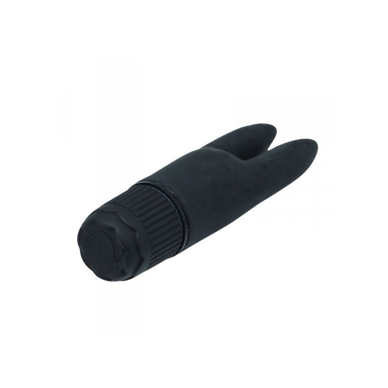 Stymulator łechtaczki Multi-Speed Vibe Dual Motors – czarny (11,4 cm) - 3