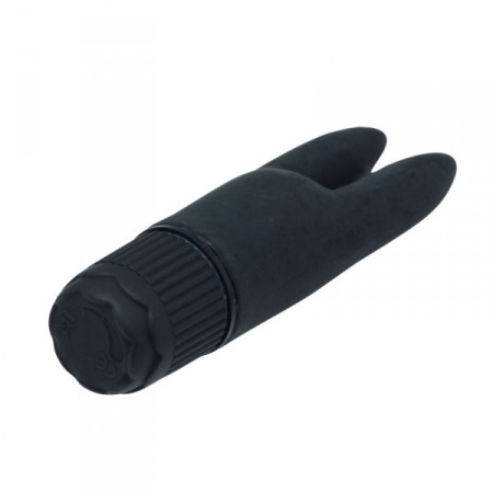 Stymulator łechtaczki Multi-Speed Vibe Dual Motors – czarny (11,4 cm) - 3
