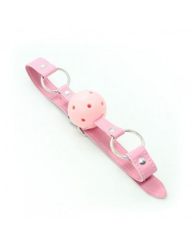 Knebel Breathable Ball Gag (Rosa) - Kneble do ust - 3