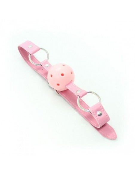 Knebel Breathable Ball Gag (Rosa) - Kneble do ust - 3