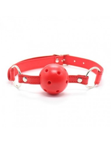 Knebel Breathable Ball Gag (Rosso) - Kneble do ust - 1