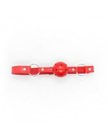 Knebel Breathable Ball Gag (Rosso) - Kneble do ust - 2