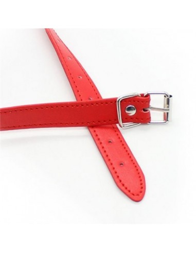 Knebel Breathable Ball Gag (Rosso) - Kneble do ust - 3