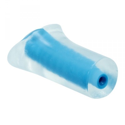 Masturbator Timeless Blue Pussy 11.5 cm (niebieski, TPE) - 1 2