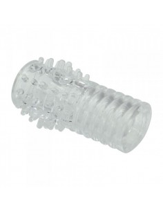 Nakładka Na Penisa  Tpe Cock Sleeve With Nodules. - Przedłużki i nakładki na penisa - 1