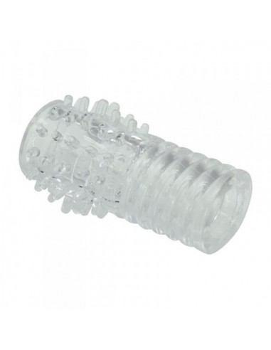 Nakładka Na Penisa  Tpe Cock Sleeve With Nodules. - Przedłużki i nakładki na penisa - 1