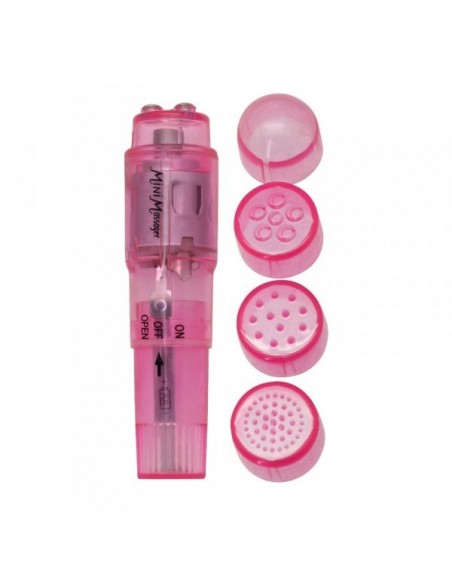 Mały stymulator Mini vibratore con punte intercambiabili Timeless 4 Surprises - Wibratory Mini - 1