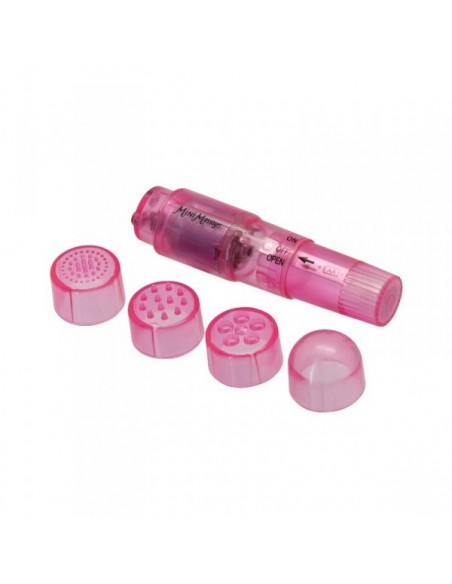 Mały stymulator Mini vibratore con punte intercambiabili Timeless 4 Surprises - Wibratory Mini - 3