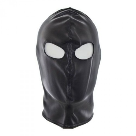 Maska Only Eyes Mask - czarna skórzana maska z otworami na oczy - 1