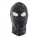Maska Only Eyes Mask - czarna skórzana maska z otworami na oczy - 1