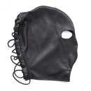 Maska Only Eyes Mask - czarna skórzana maska z otworami na oczy - 3