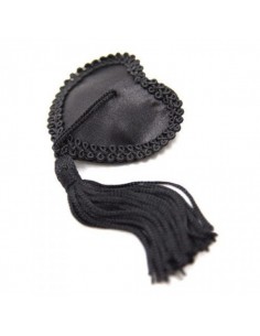 Nasutniki Heart Nipples Tassels BLACK - Nasutniki - 1 2