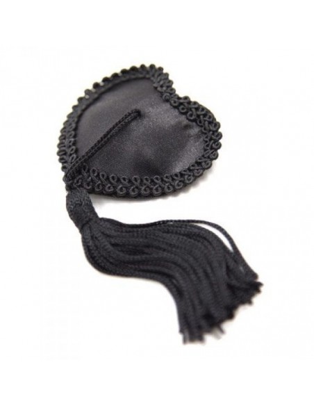 Nasutniki Heart Nipples Tassels BLACK - Nasutniki - 2