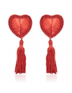 Nasutniki Heart Nipples Tassels RED - Nasutniki - 1