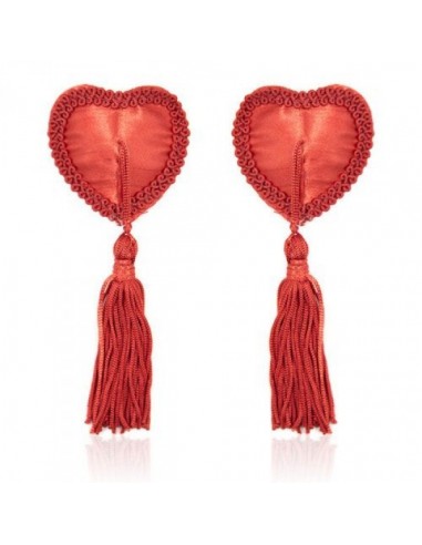 Nasutniki Heart Nipples Tassels RED - Nasutniki - 1