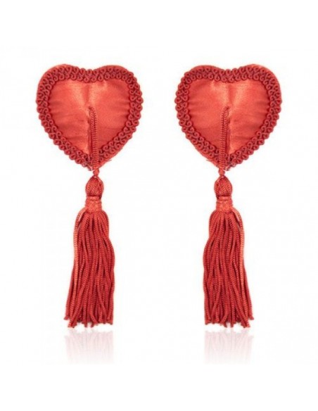 Nasutniki Heart Nipples Tassels RED - Nasutniki - 1