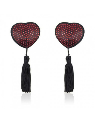 Nasutniki Heart shine nipples tassels (rosso) - Nasutniki - 1
