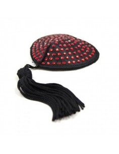 Nasutniki Heart shine nipples tassels (rosso) - Nasutniki - 1 2