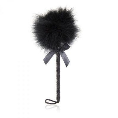 Pejcz Soft Skin Duster 22 cm Czarny - 1