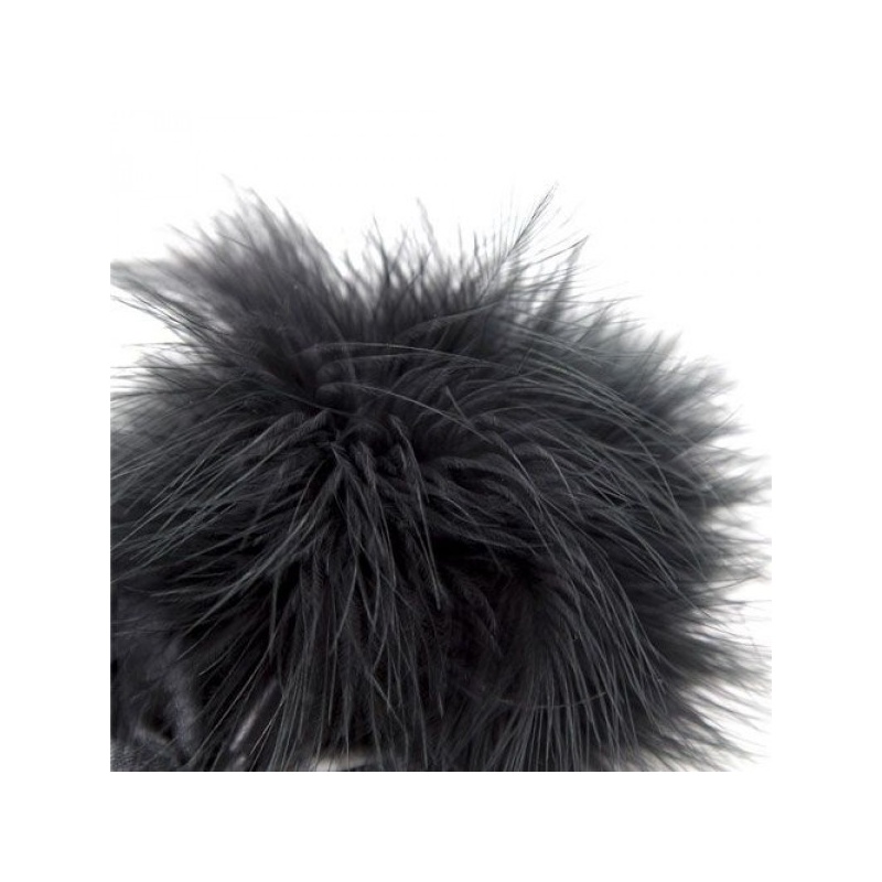 Pejcz Soft Skin Duster 22 cm Czarny - 3