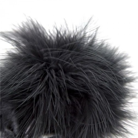 Pejcz Soft Skin Duster 22 cm Czarny - 3