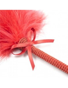 Piórko Do Łaskotania Soft Skin Duster (Rosso) - Piórka do łaskotania - 1 2