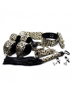 Uprząż BDSM Wild Bondage Kit Leopard - Uprzęże BDSM - 1