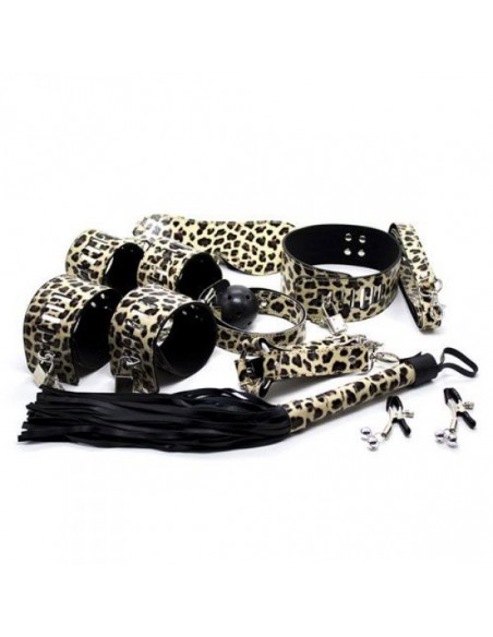 Uprząż BDSM Wild Bondage Kit Leopard - Uprzęże BDSM - 1