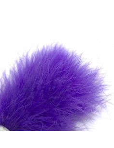 Korek analny Butt plug PonyTail Futerkowy Fioletowy - Korki analne z ogonkiem - 1 2