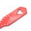 Packa Heart Paddle Czerwona z Ćwiekami, 35 cm - 2