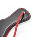 Okrągła packa Circle Paddle 10 cm – skóra ekologiczna, czarna - 2