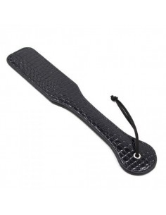 Packa Do Klapsów Crocodile Spank Paddle Black - Baty, pejcze i packi - 1 2